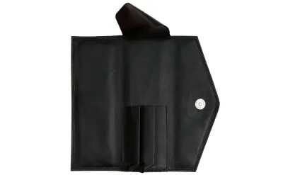 Футляр для кистей Da Vinci Leather Case 4822E, чёрный, без кистей, 1 шт