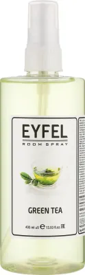 Освежитель воздуха Eyfel Perfume Room Spray Green Tea, спрей для дома, аромат зелёного чая, 400 мл
