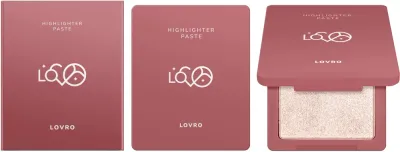 Кремовый хайлайтер Lovro Highlighter Paste для лица и зоны декольте, стойкий, 8 г