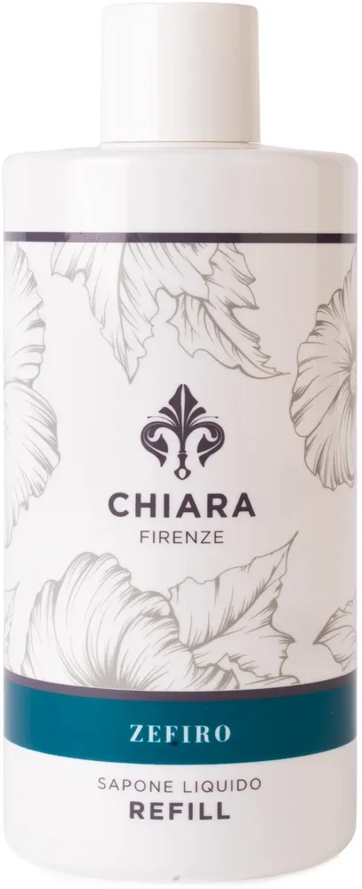 Мыло жидкое Chiara Firenze Zefiro, сменный блок, 500 мл