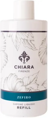 Мыло жидкое Chiara Firenze Zefiro, сменный блок, 500 мл