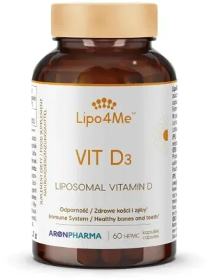 БАД Витамин D3 липосомальный AronPharma Lipo4Me Vit. D3 Liposomal Vitamin D, 60 шт