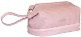 Косметичка Inter-Vion Soft Pink женская пудрово-розовая с золотом в форме сумочки — фото 1