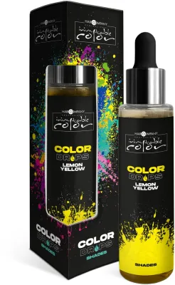 Капли для окрашивания волос Hair Company Inimitable Color Drops, концентрированный пигмент, 50 мл, оттенок Lemon Yellow