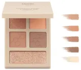 Палетка теней для век Dermomedica Eyeshadow Palette с бархатистой текстурой, 6,5 г, оттенок Natural Soft — фото 1