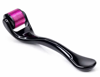 Deni Carte Derma Roller Titanium мезороллер для лица и тела титановый 0,5 мм 540 игл дермароллер для микроигольчатого ухода