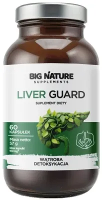 БАД для здоровья печени, капсулы Big Nature Liver Guard, 60 шт., 90 шт, 60 шт