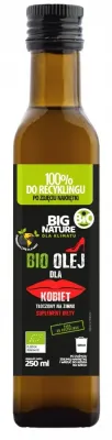 Био-масло для женщин холодного отжима, БАД Big Nature Bio, 250 мл