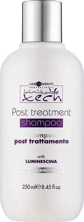 Шампунь для волос Hair Company Inimitable Tech Post Treatment Shampoo стабилизирующий, для окрашенных волос, 250 мл