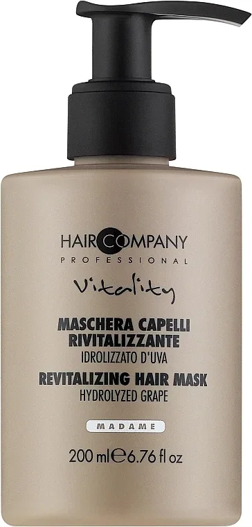 Маска для волос Hair Company Crono Age Revitalising Hair Mask восстанавливающая, для тусклых волос, 200 мл