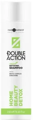 Шампунь для волос Hair Company Double Action Detox Shampoo детокс, для глубокого очищения, 250 мл