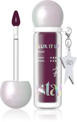Бальзам для губ Stars from The Stars Blur It Up матовый, с наращиваемым цветом, 2,7 г, оттенок 106 - Plumie