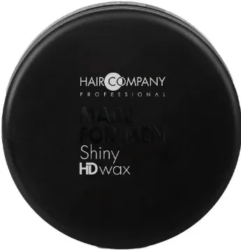 Воск для укладки волос Hair Company Made For Men Shiny HD Wax с блеском, сильная фиксация, 100 мл