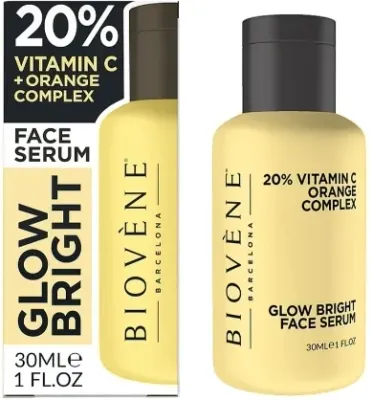 Осветляющая сыворотка для лица Biovene Glow Bright 20% Vitamin C + Orange Complex Facial Serum с витамином C и апельсином, 30 мл