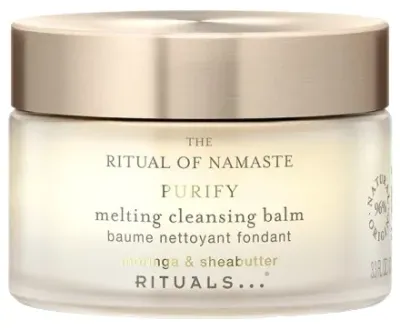 Бальзам для лица Rituals The Ritual Of Namaste Melting Cleansing Balm очищающий, тающий, с маслом ши и морингой, 100 мл