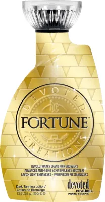 Devoted Creations Fortune Revolutionary Grand Noir Bronzing Lotion Anti-Aging System бронзирующий лосьон для солярия, 400 мл
