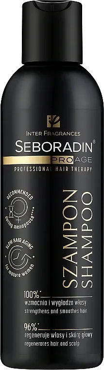 Шампунь для волос Seboradin Pro Age Shampoo для ослабленных волос, 200 мл