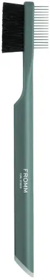 Щётка для волос Fromm Pro Curl Studio Edge Shaper с жёсткой щетиной и гребнем, F4327, 1 шт