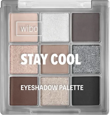 Палетка теней для век Wibo Stay Cool Eyeshadow Palette холодная