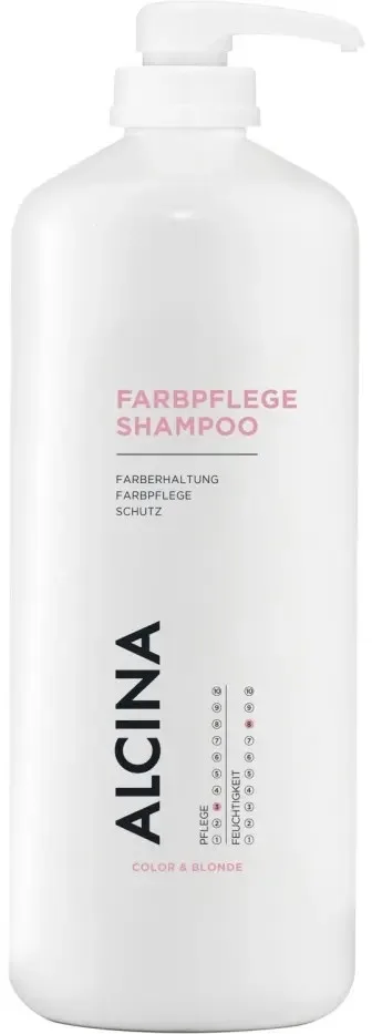 Шампунь для волос Alcina Color/Blonde Color Care Shampoo восстанавливающий, защищающий цвет, 1250 мл