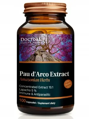 БАД Экстракт Pau d'Arco Doctor Life в капсулах, 100 шт