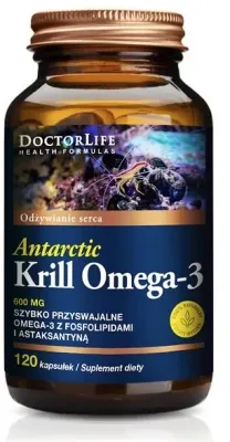 БАД Масло антарктического криля с Омега-3 Doctor Life Antarctic Krill, 90 шт., 120 шт, 90 шт
