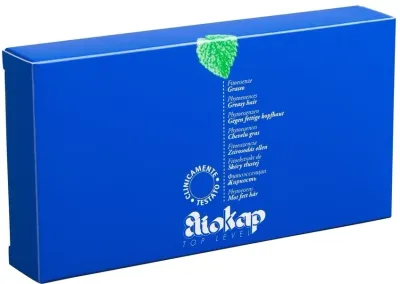 Фитоэссенция для волос Eliokap Top Level в ампулах, для жирных волос, 6 x 4 мл