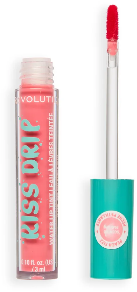 Makeup Revolution Tint do ust - Тинт для губ Revolution Kiss Drip Water Lip Tint, 3 мл, оттенок Cherry Glace