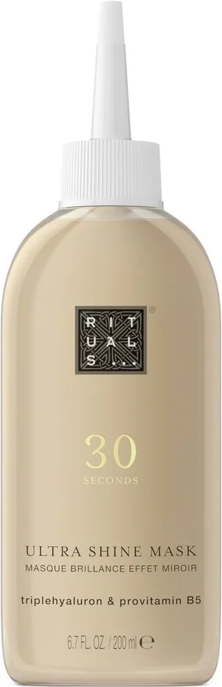 Маска для волос Rituals 30 Seconds Ultra Shine Mask для блеска и увлажнения, 200 мл