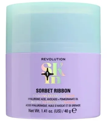 Бальзам для снятия макияжа Revolution Skin Sorbet Ribbon в стике, с эффектом эмульсии, 40 г
