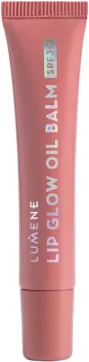 Бальзам для губ Lumene Lip Glow Oil Balm SPF30 с блеском и лёгким оттенком, 10 мл