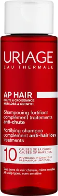 Шампунь против выпадения волос Uriage Eau Thermale AP Hair Anti-Hair Loss Shampoo укрепляющий, облегчает расчёсывание