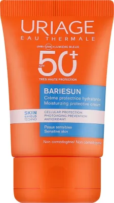 Uriage Bariesun Moisturizing Protective Cream крем для лица солнцезащитный увлажняющий SPF50 для чувствительной кожи 50 мл