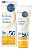Солнцезащитный крем для лица NIVEA Sun UV Face Sensitive SPF50 40 мл — фото 1