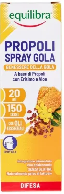 Спрей для полости рта с прополисом Equilibra Propolis Spray, 20 мл