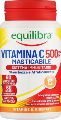 Мармелад жевательный с витамином C Equilibra Vitamin C, 500 мг, 60 шт
