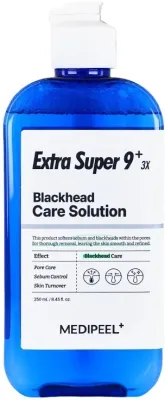Средство для удаления чёрных точек MEDIPEEL Extra Super 9 Plus 3X Blackhead Care Solution для домашнего очищения лица