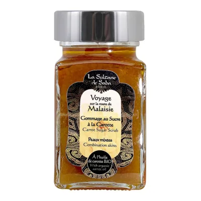 Скраб для лица La Sultane de Saba Malaysian Carrot Sugar Scrub сахарный, с морковным маслом, 100 мл