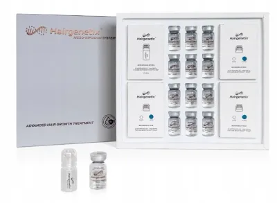 Набор для стимуляции роста волос Hairgenetix Hair Meso-Infusion System Box 3 Month на 3 месяца