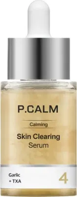 Сыворотка P.Calm Garlic TXA 4 Skin Clearing Serum с экстрактом чеснока и транексамовой кислотой, осветляющая, 30 мл