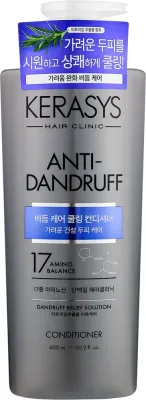 Aekyung KeraSys Anti-Dandruff Relief Solution Conditioner - Кондиционер для волос KeraSys Anti-Dandruff Relief Solution Conditioner против перхоти, 600 мл