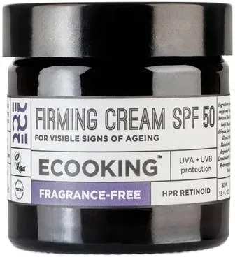 Ecooking Firming Cream дневной крем для лица подтягивающий с ретиноидом HPR SPF 50 50 мл, для гладкости кожи