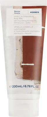 Молочко для тела Korres Vanilla Cinnamon Body Milk, ваниль и корица