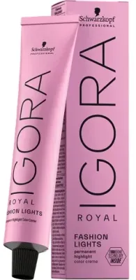 Крем-краска для волос Schwarzkopf Professional Igora Royal Fashion Lights с эффектом осветления, 60 мл, оттенок L-00 - Natural Extra