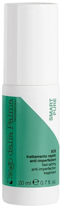 Diego Dalla Palma Professional Diego Dalla Palma Professional Smart Pure Fast-Acting Anti-Imperfection Treatment - Точечное средство для лица Diego Dalla Palma Smart Pure против несовершенств, с розовой глиной и салициловой кислотой, 20 мл