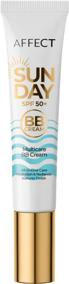 Affect Cosmetics PRZECENA! Wielofunkcyjny krem BB do twarzy - BB-крем Affect SunDay Multicare BB Cream для лица, оттенок Medium
