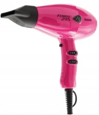 Фен для волос Xanitalia Sthauer Forte 295 Hot Pink Hair Dryer компактный, с диффузором, розовый, 1 шт