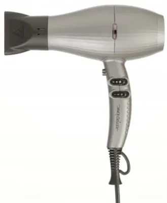 Фен Xanitalia Astro Ionic 2100 Вт серый, 2 скорости и 3 температуры