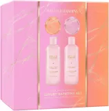 Набор Baylis & Harding Jojoba Vanilla & Almond Oil пена для ванны 250 мл гель для душа 250 мл крем для тела 100 мл и скраб для тела — фото 2