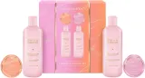 Набор Baylis & Harding Jojoba Vanilla & Almond Oil пена для ванны 250 мл гель для душа 250 мл крем для тела 100 мл и скраб для тела — фото 3